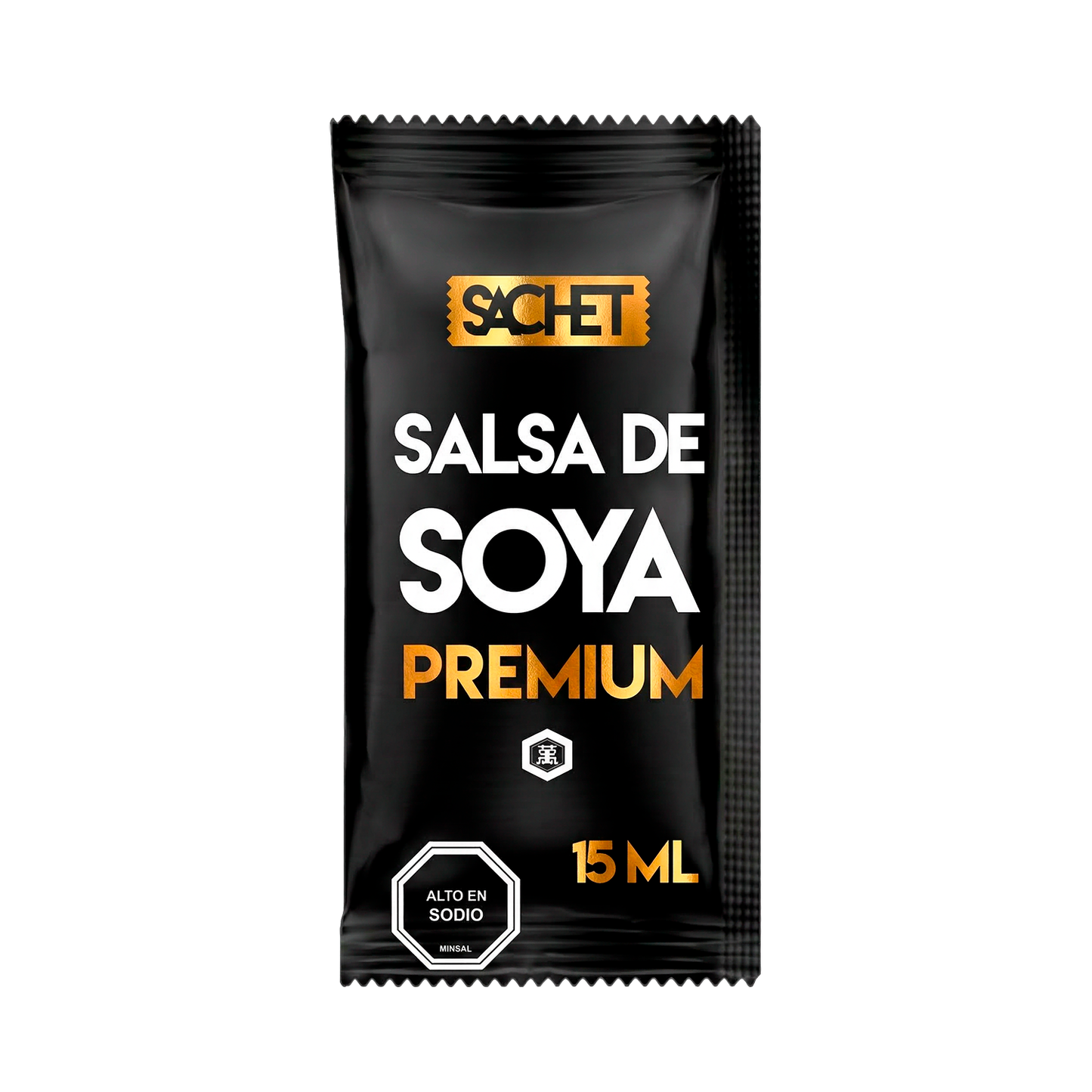 Salsa de soya premium 500 Sachets de 15ML