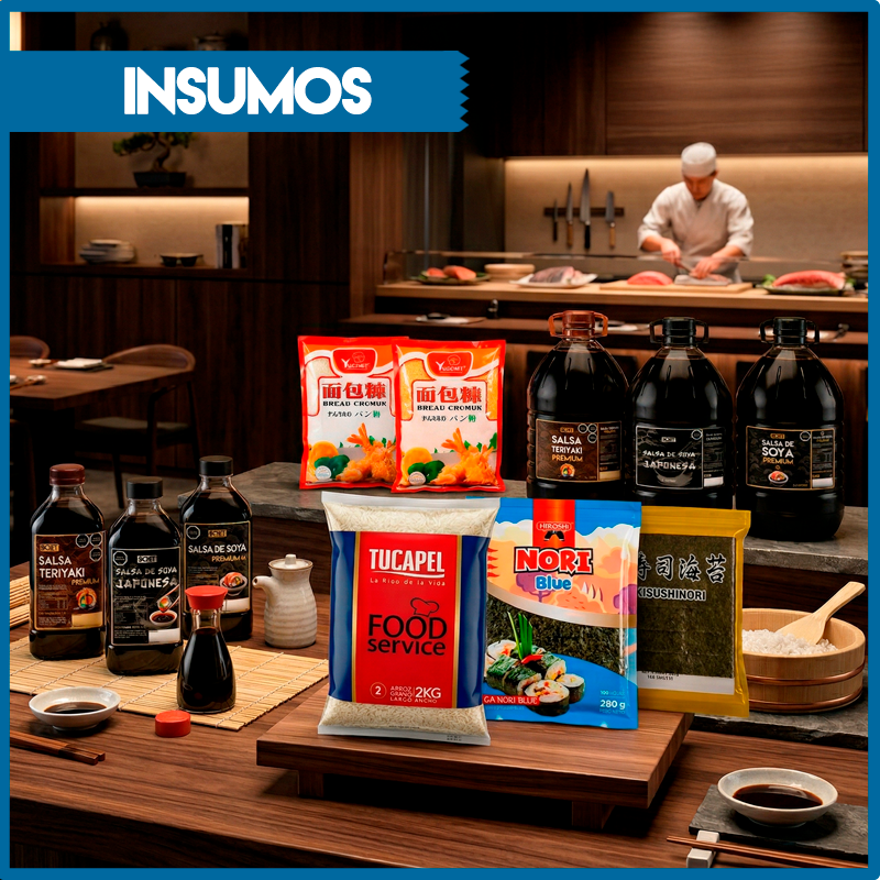 Insumos para sushi
