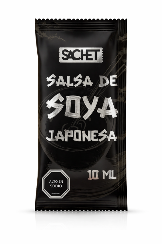 Salsa de soya japonesa caja 500 Sachets de 10ML