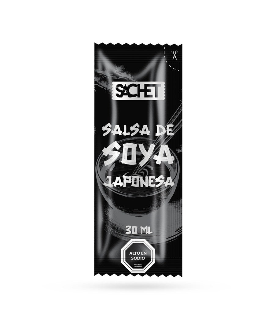 Salsa de Soya Japonesa  30ml - Caja de 250 u.