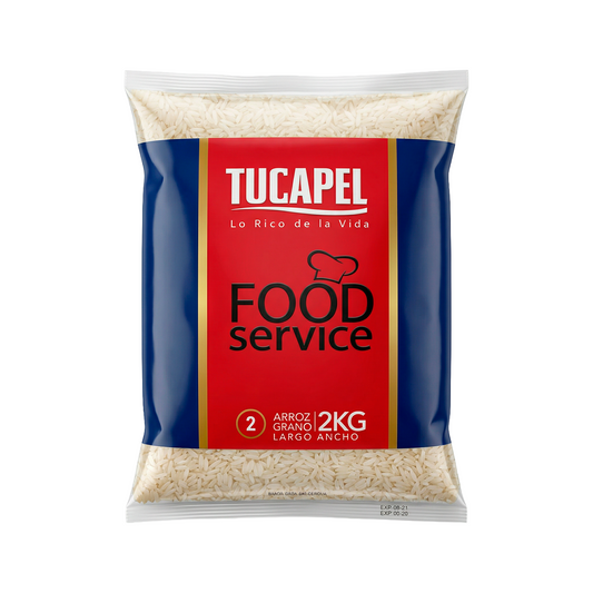 Arroz Tucapel grado 2 - Manga de 5 paquetes de 2 kilos