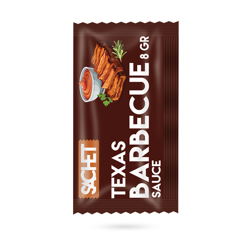 Salsa Barbecue en Sachet 8gr – Caja de 500 unidades