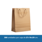 BOLSA KRAFT CON MANILLAS 27X16X29